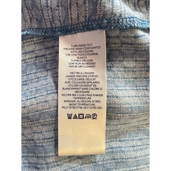 Free People Women Rowan Striped Blue Button Front Maxi Dress Small  $128 - Picture 5 of 10